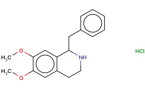 1-BENZYL-6,7-DIMETHOXY-1,2,3,4-TETRAHYDROISOQUINOLINE HYDROCHLORIDE